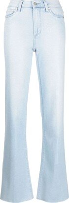 Leenah high-waisted glitter jeans