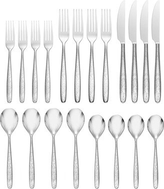 Storm 20 Piece Everyday Flatware Set, Service For 4