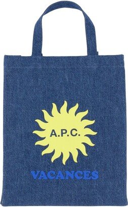 Logo Printed Top Handle Bag-AA