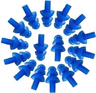 Quality Plugs - 10 Pair Individually Wrapped Soft Silicone Reusable Earplugs 28dB