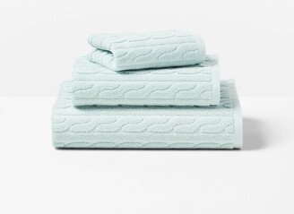 Ralph Lauren Sanders Cable Bath Towels-AC