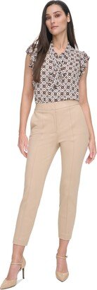 Women's Mid Rise Skinny Ankle Pants