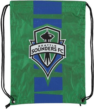 Men's and Women's Foco Seattle Sounders Fc Team Stripe Drawstring Backpack