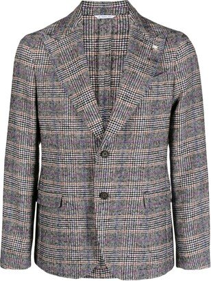 Single-Breasted Wool-Blend Blazer-AI