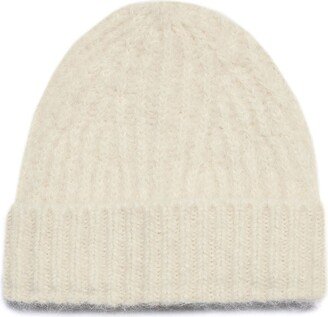 Turn-Up Ribbed Beanie