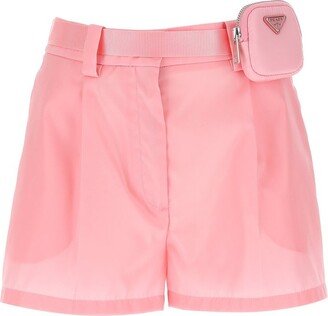 Belted Pouch Shorts