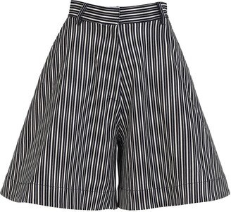 Asantii Ufolo Wide Leg Shorts - Stripe