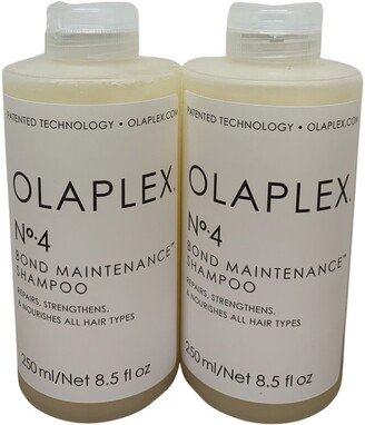 8.5Oz No 4 Bond Maintenance Shampoo Pack Of 2