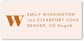 Wedding Address Labels: Bold Rehearsal Address Label, Pink, Address Label, Matte