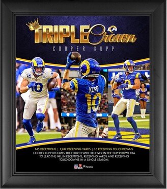 Fanatics Authentic Cooper Kupp Los Angeles Rams Framed 15