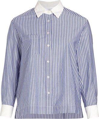 Boxy Striped Shirt