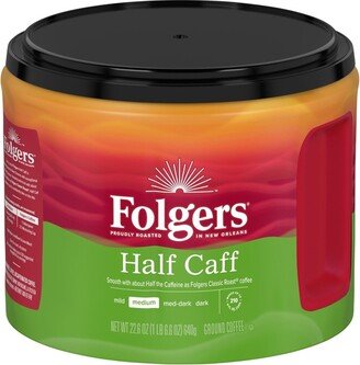 Folgers Classic ½ Caff Medium Roast Coffee - 22.6oz