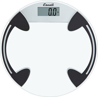 Corp Glass Platform Bathroom Scale, 400lb