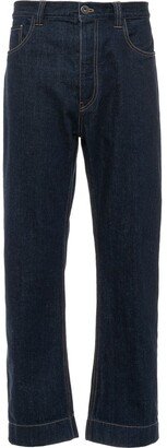 Cropped Five-Pocket Jeans