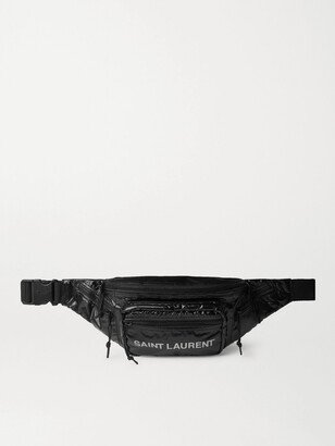 Logo-Print Ripstop-Shell Belt Bag