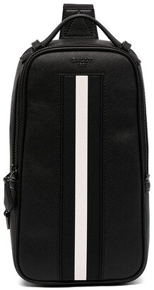 Striped-Edge Belt Bag