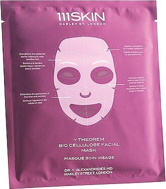 Y Theorem Bio Cellulose Facial Mask 5 Pack in Beauty: NA