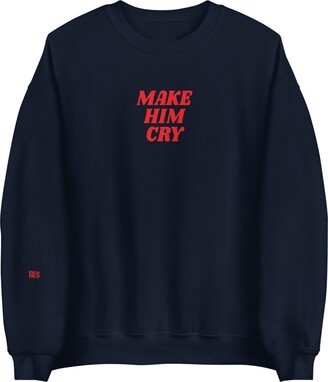 Nus Make Him Cry Sweatshirt - Blue