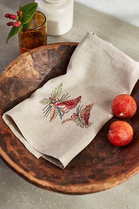 Coral & Tusk Cardinals Dish Towel