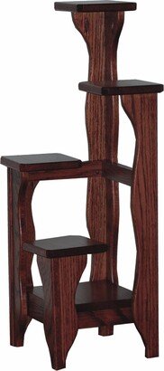 Kunkle Holdings, LLC Oak 4-Tier Plant Stand