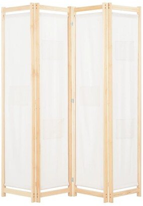 Aoolive 4-Panel Room Divider 62.9