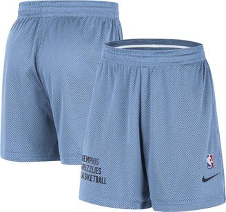 Men's and Women's Light Blue Memphis Grizzlies Warm Up Performance Practice Shorts