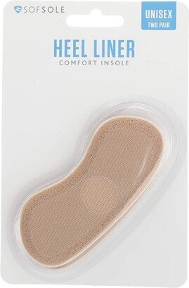 Heel Liner Comfort Shoe Insole Cushions - 2 Pack