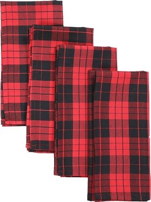 Holiday Plaid Napkins 20