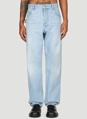 Straight Leg Jeans - Man Jeans Blue Eu - 48