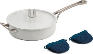 TJMAXX 4.5Qt Ceramic Nonstick Saute Pan With Lid