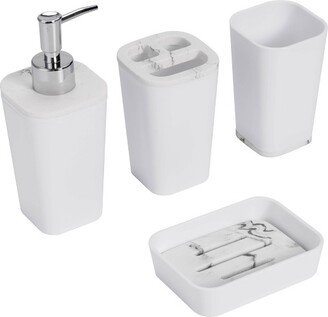 4pc Shaish Bath Accessory Set - Kralix