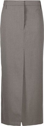 Front-Split Maxi Skirt