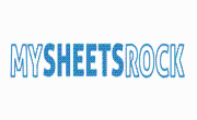 MySheetsRock Promo Codes & Coupons
