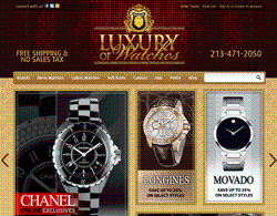 Luxury Of Watches Promo Codes & Coupons
