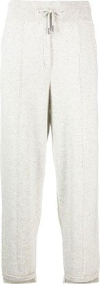 Drawstring Cashmere Track Pants-AB