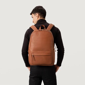 TruCarry The Philos Brown Leather Backpack