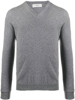 V-neck cashmere jumper-AZ