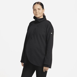 Women's (M) Reversible Pullover (Maternity) in Black