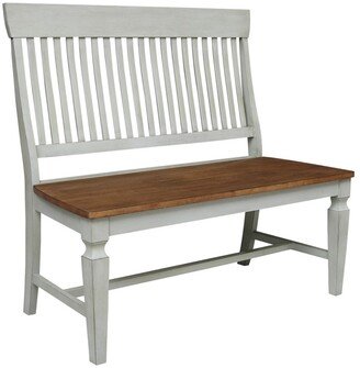 Vista Slatback Bench