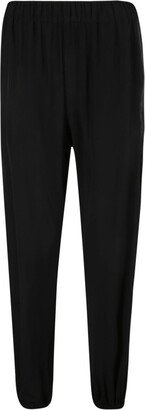 Elasticated Waist Tapered Pants