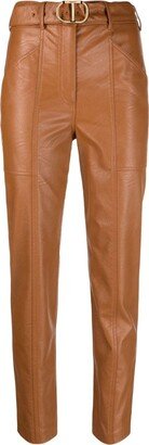 Belted Tapered Trousers-AE