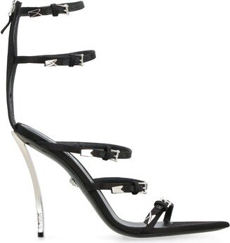 High-Heeled Buckle Fastened Sandals-AA