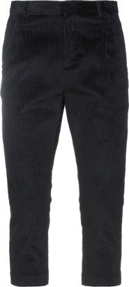 Cropped Pants Black-AO