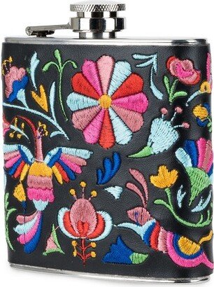 Embroidered Flask