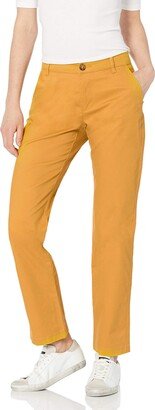 Women's Curvy Straight-Fit Stretch Twill Chino Pant