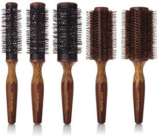 CortexPro Cortex Pro Thermal Pro Brush Set - Wood Carved Brushes 5Pc Set