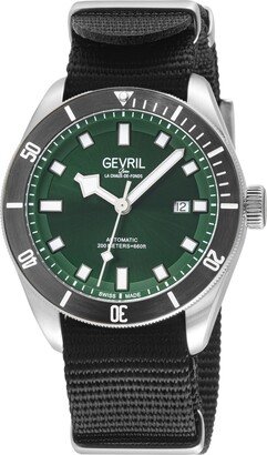 Yorkville Automatic Nylon Strap Watch, 43mm-AA