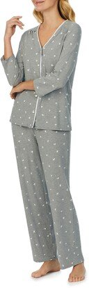 Contrast Trim Pajamas