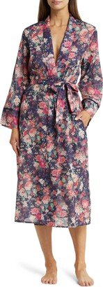 Grace Floral Cotton & Silk Robe