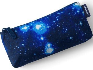 Pencil Pouch - - Blue Galaxy Space